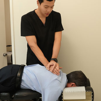 Monterey Park chiropractic adjustment
