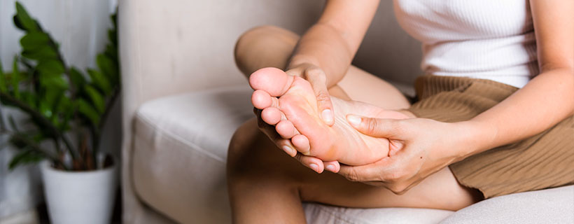 patient needing plantar fasciitis treatment in Monterey Park
