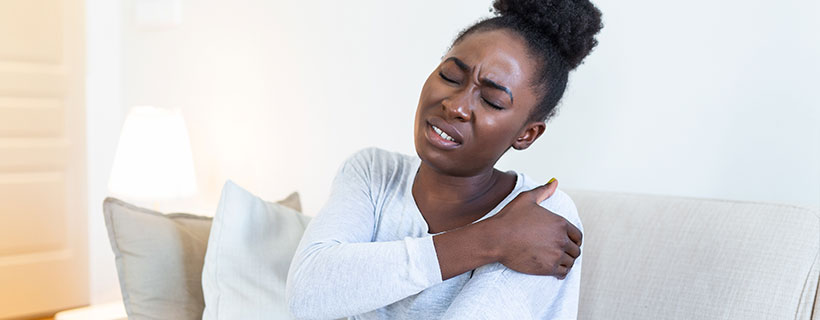 patient needing shoulder pain treatment in Monterey Park