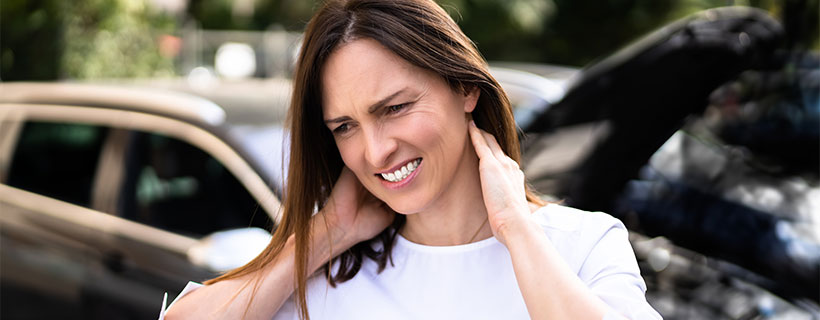 patient needing whiplash treatment in Monterey Park