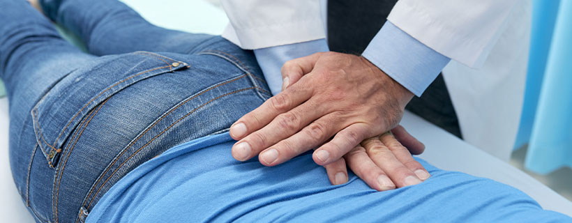 patient receiving chiropractic in Monterey Park